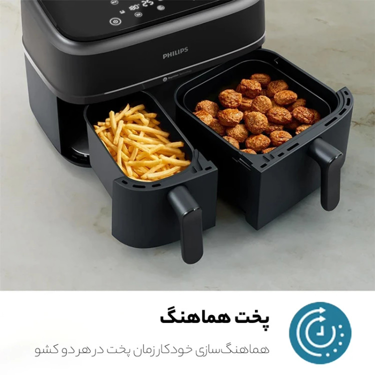 سرخ کن برند فیلیپس NA350 ظرفیت 9 لیتری
